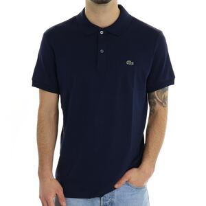 POLO IN JERSEY BLU